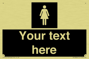 Custom information: black panel female